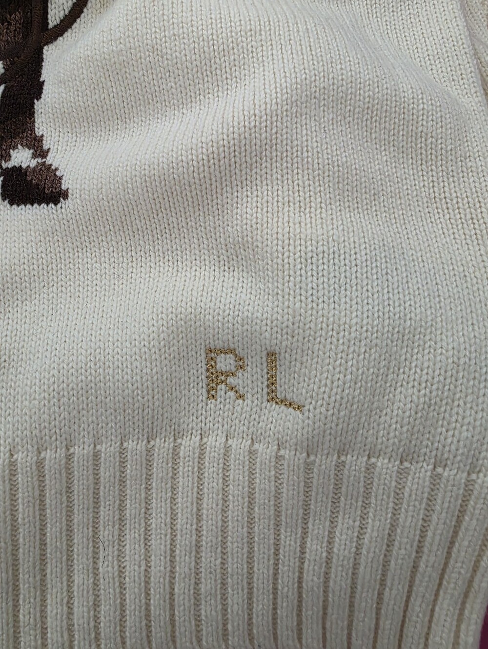 Polo Ralph LaurenLunar New Year Polo Bear Sweater Size M Ltd Ed. - Picture 11 of 12